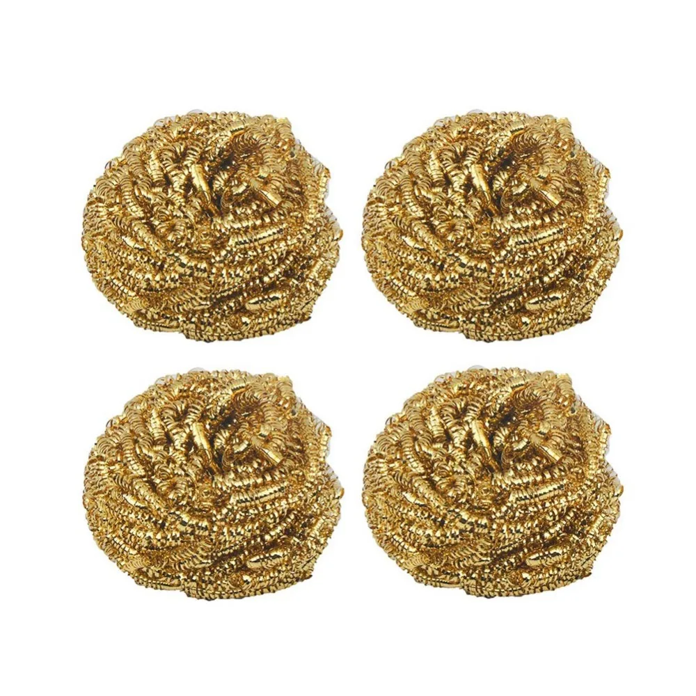 

FIXFANS 4Pcs 15g Soldering Solder Iron Tip Cleaning Ball Brass Wire for Soldering Iron Tip Cleaner Tool Welding Accessories