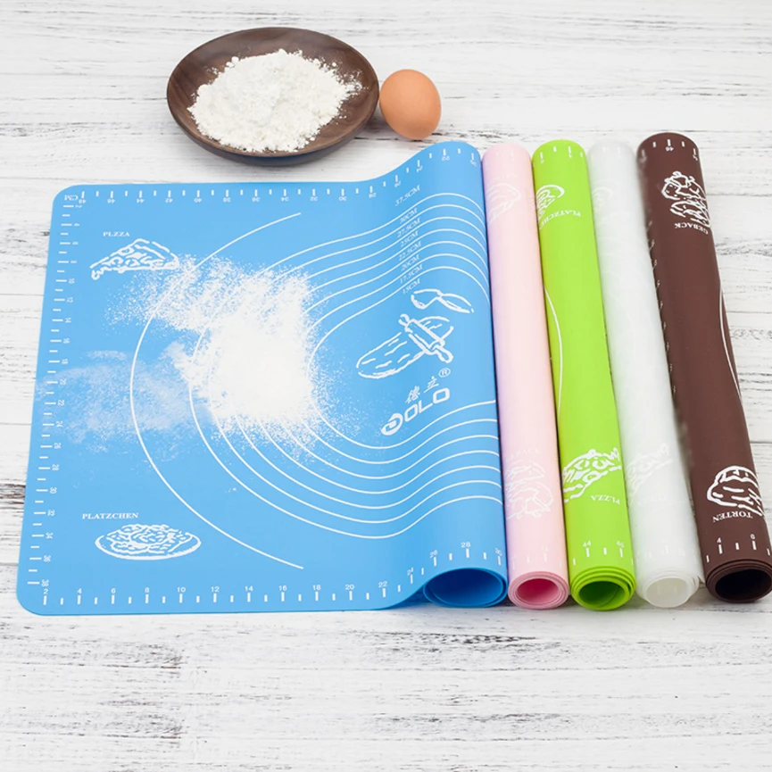 Ex large Silicone Baking Mat for Oven Scale Rolling Dough Mat Baking