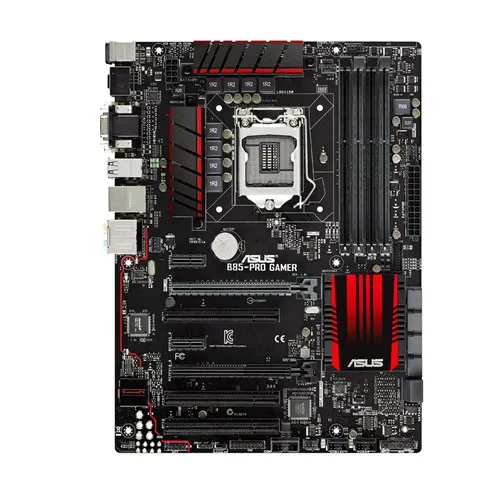 Б/у, ASUS B85-PRO геймера LGA 1150 DDR3 32 Гб USB3.0 для I3 I5 I7 22nm Процессор HDMI B85 настольных ПК материнская плата