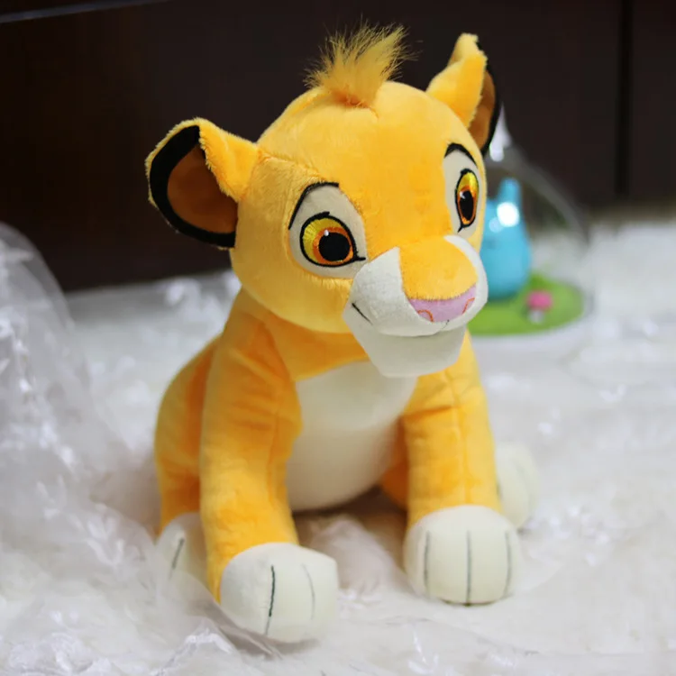 

Disney Lion King Quality Cute Sit High 26cm Simba The Plush Toys Simba Soft Stuffed Animals doll Educational Toys For Children