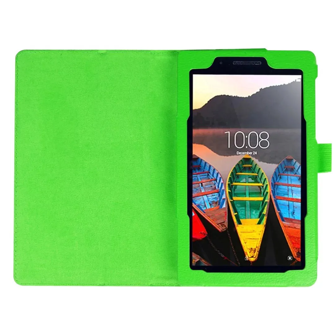 Кожаный чехол умный для LenovoTab3 7 Essential(710F) ультра тонкий кожаный подставка планшета