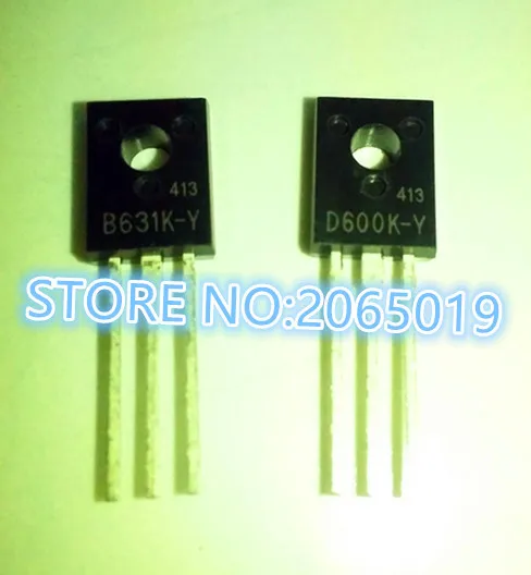 5 пар/10 шт. 2SB631K 2SD600K B631K D600K TO-126 IC | Электроника