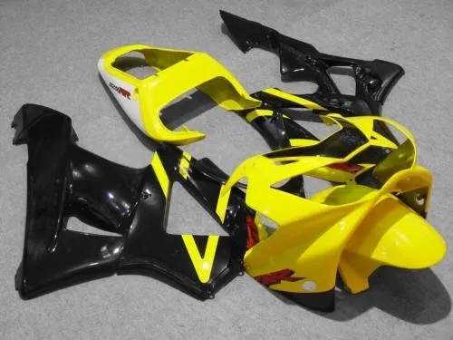 Желтые черные комплекты обтекателей из АБС-пластика для Honda CBR900RR 929 00 01 год CBR929RR 2000