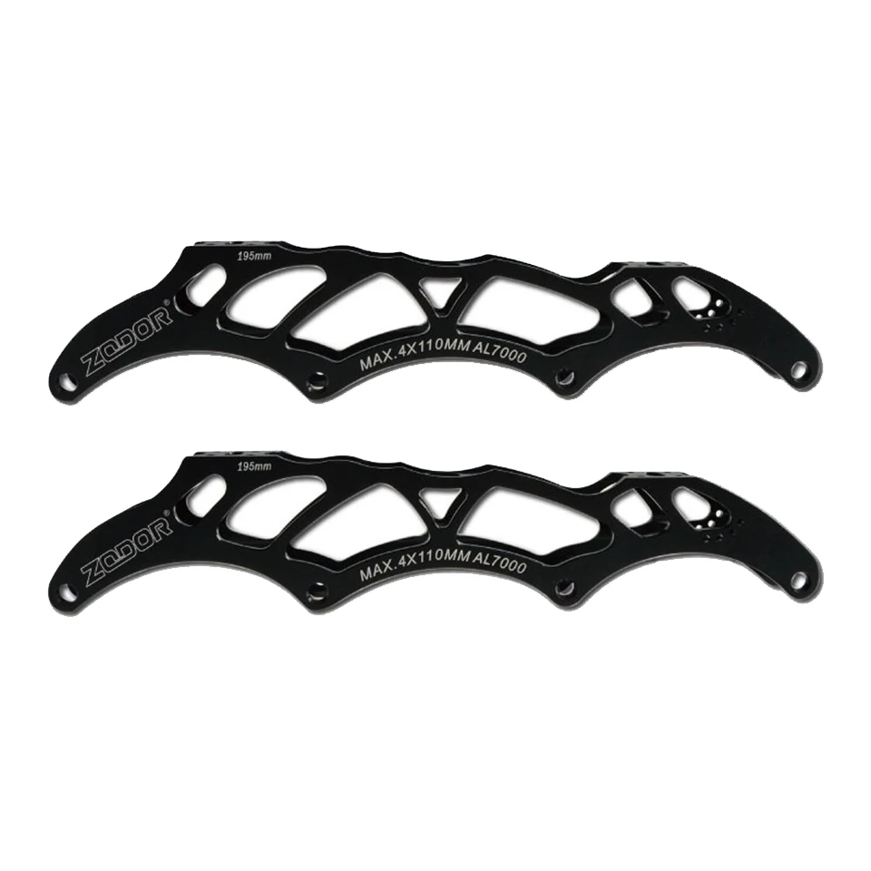 

JEERKOOL Roller Skates Inline Speed Slalom Skating Frame 4*90/100/110mm Wheel 150-195mm Mounting Distance Aluminium Alloy DJ24