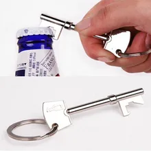 10 шт. ключ Портативный открывалка для пивных бутылок завесы брелок