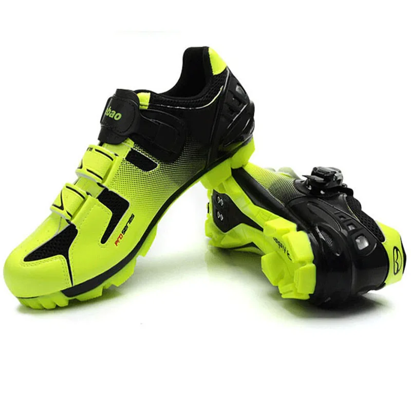 

Teibao Cycling Shoes Men Breathable MTB Mountain Bike Riding Shoes Self-Locking Bicycle Sport Cycling Shoes
