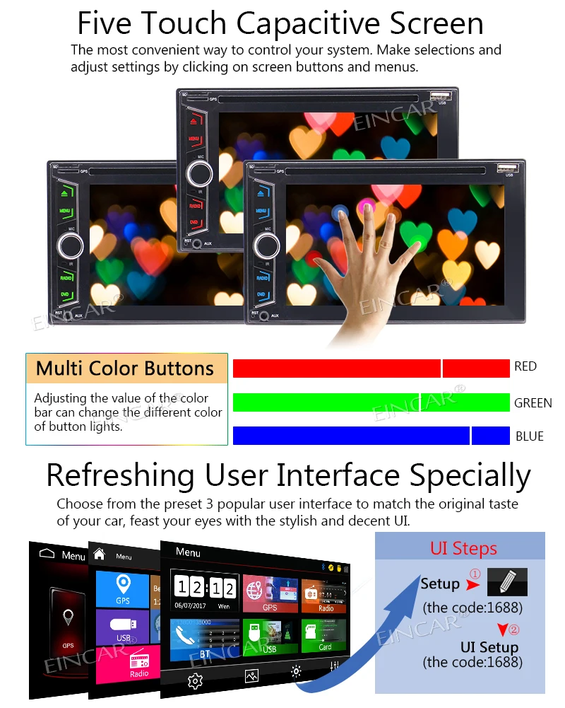 Perfect Wireless Backup Camers+double 2Din Car DVD Player Autoradio Stereo Automotive GPS Auto Radio PC Electronics Double Din MP3 Music 2