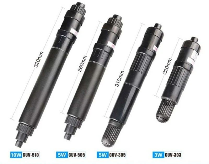 

Lighting Aquarium UV-C Sterilizing Algae Removing Lamp Twist UV Sterilizers Green Killing Machine Filter