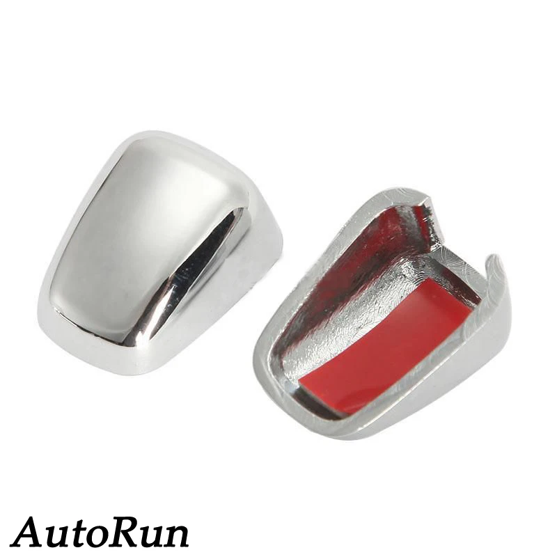 

ABS Chrome Windshield Washer Nozzle Caps Trim Cover For 2014 Jeep Grand Cherokee