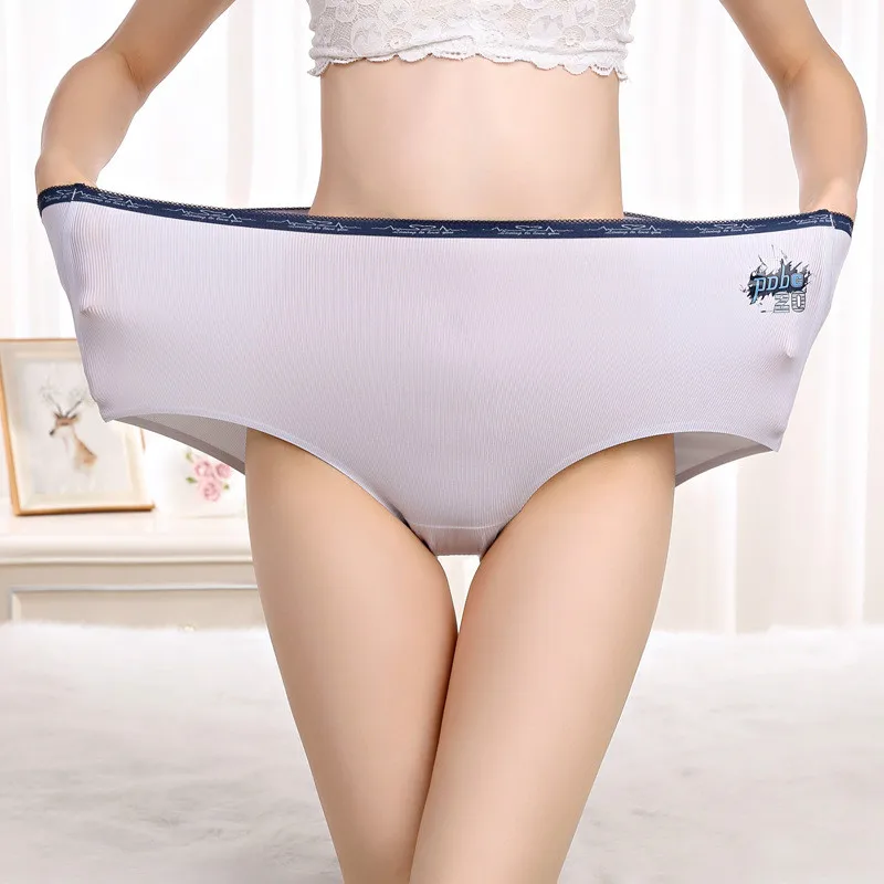 Women's Nylon Panties Intimates Seamless large size Sexy Underwear Breathable Briefs Triangle