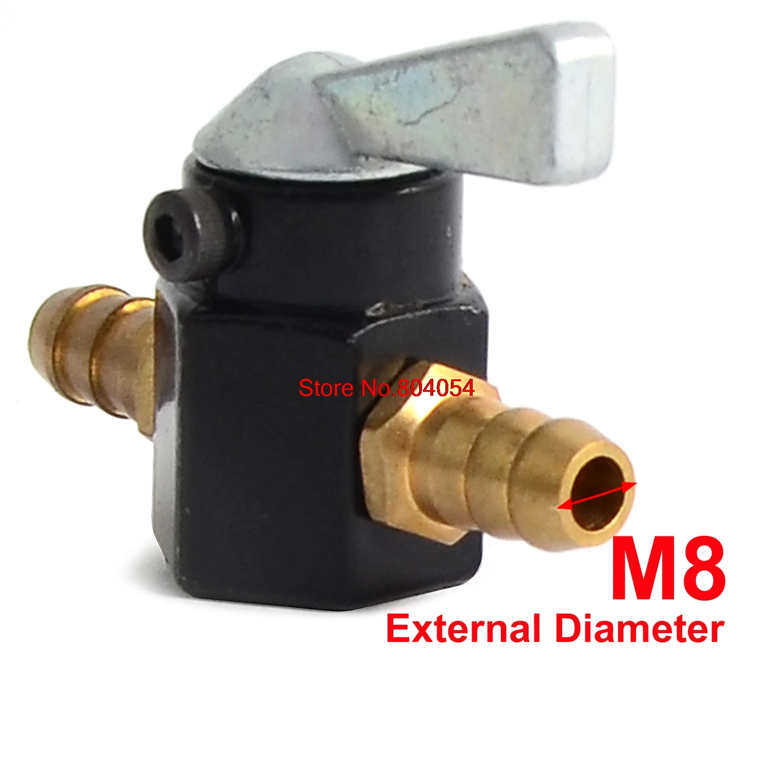 

8mm in-line Universal Fits Motorcycle ATV Scooter Fuel Petrol Tank Tap On Off Switch