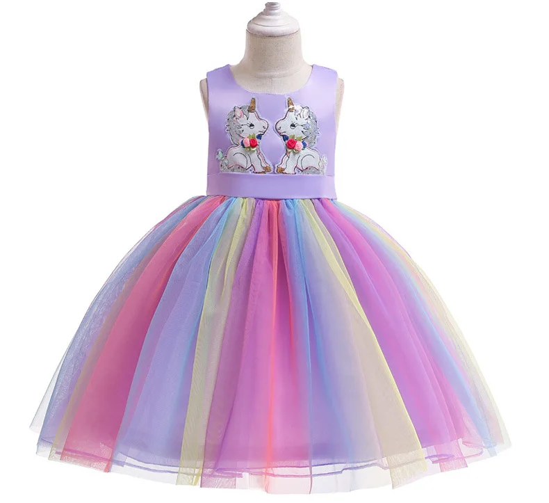 Unicorn Party Dresses For Girls -Unicorn Fashion HTB1VUWoaL1H3KVjSZFHq6zKppXaq
