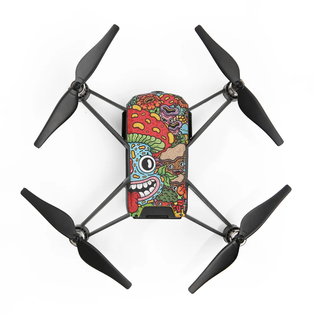 Для DJI tello Дрон верхняя оболочка Дрон чехол рамка верхняя часть Корпус Крышка для DJI TELLO аксессуары запасные части замена
