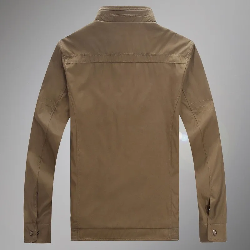 Мужская повседневная куртка весна Jaqueta masculina размера плюс 8XL 7XL 6XL 5XL-L брендовая одежда 95% полиэстер