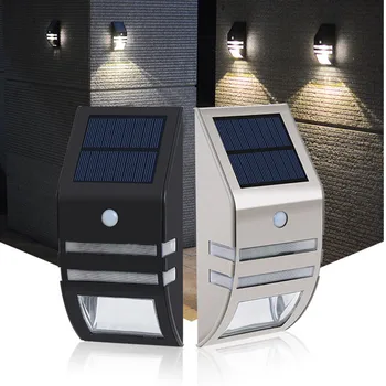 

Led Solar Power Pir Motion Sensor Wall Light Smt Led Outdoor Waterproof Energy Saving Street Yard Path Home Garden Security Lamp