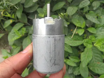 

656 DC motor High power high speed Carbon brush motor Output rear axle Enclosure closed 12V