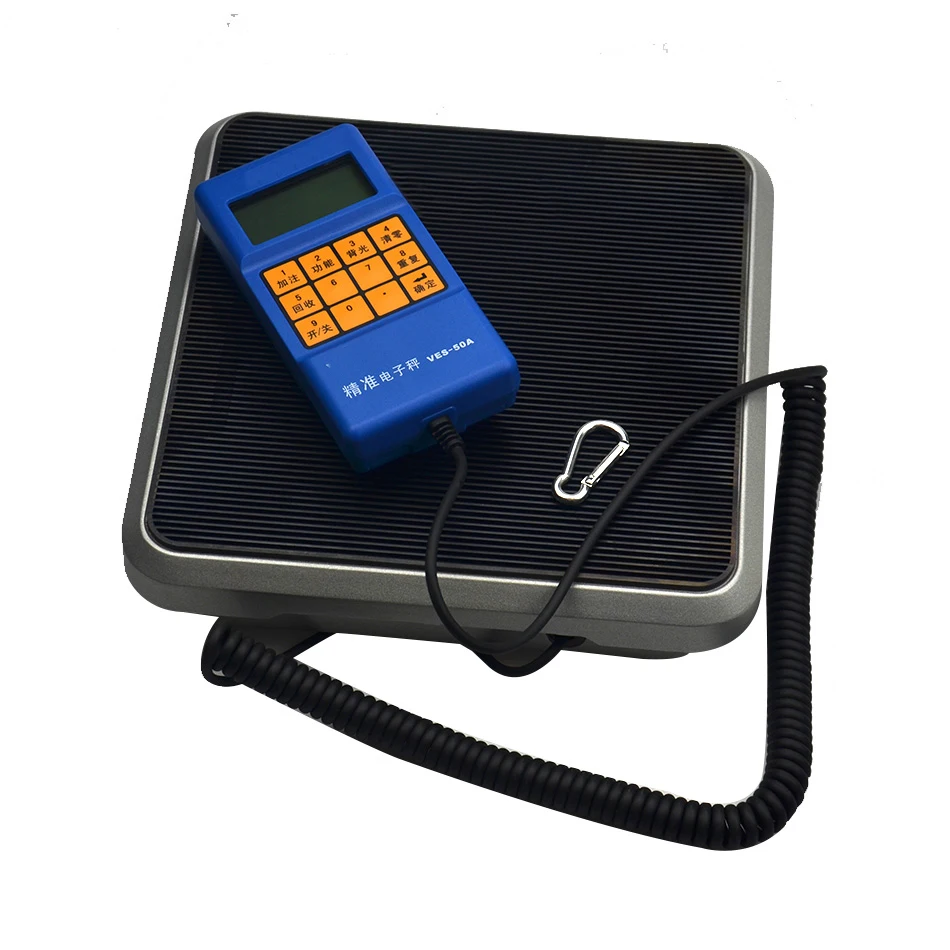 

Electronic Scale VES-50A Precision Cold Media Quantitative Fluorine Balance Scale Refrigeration Tools 1pc