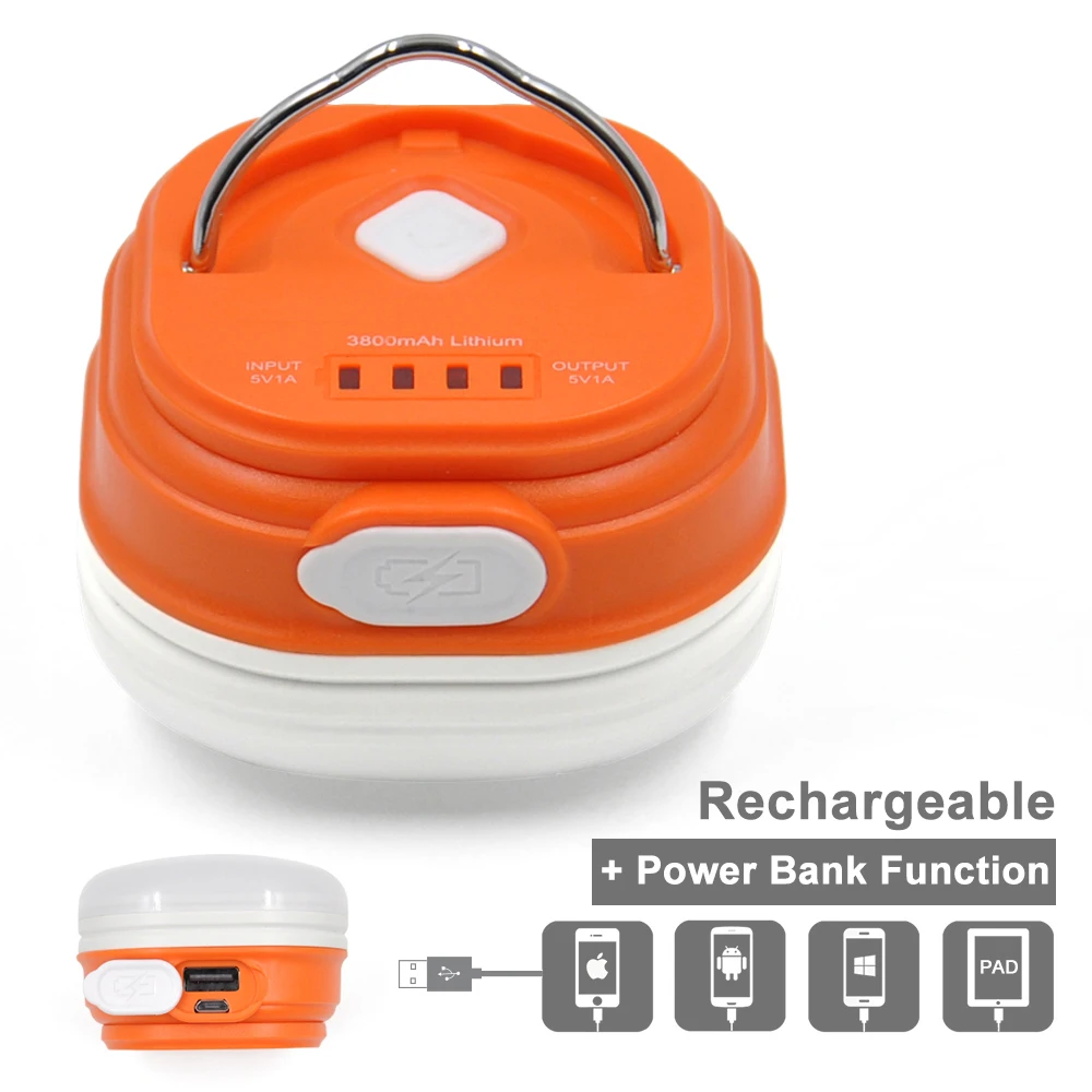 Buy Rechargeable LED Camping Light Portable Dimmable