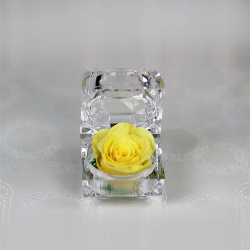 Вечная роза кольцо коробка креативный подарок День Святого Валентина качество подарок Романтическая вечная жизнь цветок подарок на день матери BF