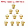 Boquilla extrusora Mk10 M7 para impresora 3d Wanhao, Dupicator D4/i3/dremel Qidi Makerbot, 0,4mm, 10 Uds. ► Foto 1/3