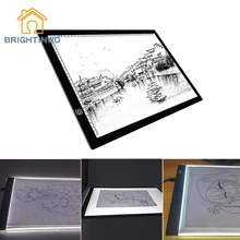 A3 A4 LED Copy Table Children's Drawing Board LED Night Light USB Lamp Scale Non-Polar Dimming Drawing Board Light