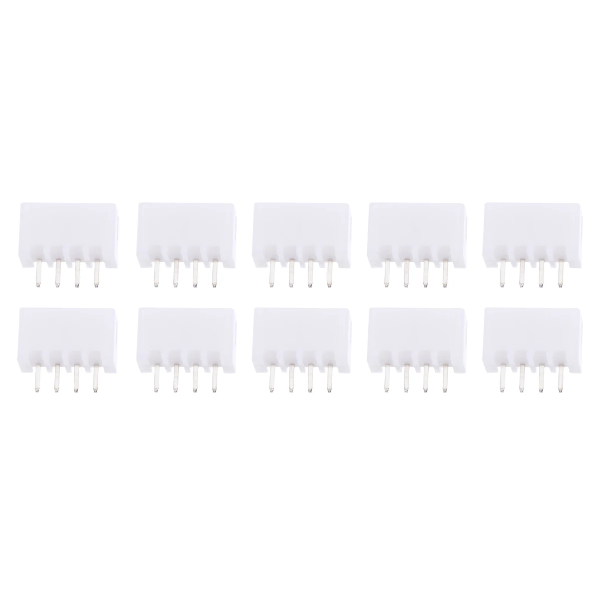 10 Set 24AWG Mini Micro Connector JST XH 2.54mm 4 Pin Connector Plug With 150mm 24AWG 1007 Wires