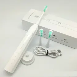 Ультразвуковая зубная щетка электрическая зубная щетка для взрослых электрическая щетка зубные щетки 3 шт. сменные головки