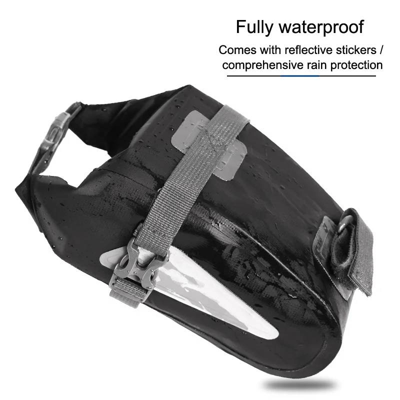 

Bike Bags Waterproof Bicycle Bag Cycling Tail Rear Pouch Saddle Bag MTB Road Bike Seatpost Storage Pouch