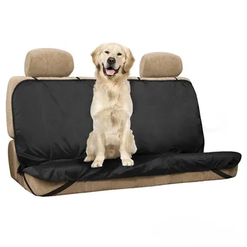 

Tirol New Pet/Cat/Dog Seat Cover Waterproof Mat Car Back Seat Cover Bench Protector with Belts
