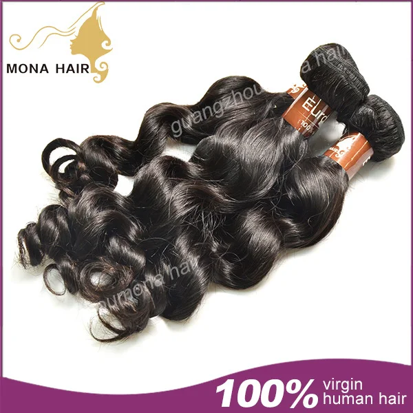 

7A European Virgin Hair One Bundle Of European Loose Wave Free Shipping