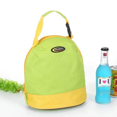 Портативная сумка-холодильник, Холщовая Сумка для обеда, Термосумка для еды, пикника, Bento, сумки для обеда, Bolsa Termica - Цвет: Синий
