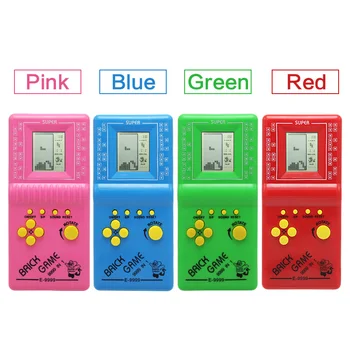 

2pcs High Quality Portable Children's Educational Toys For Children Or Adults Built-in 23 Games Tetris Game Kids Game Handheld
