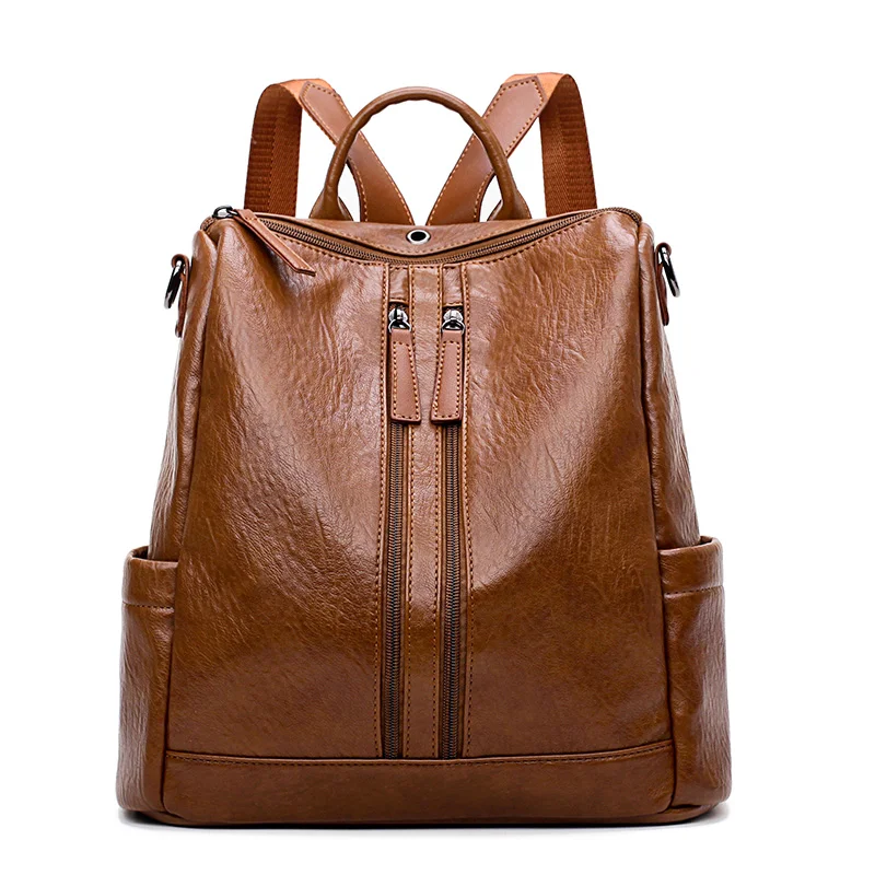 

Fashion Women Backpacks PU Leather Backpack Shoulder Bag Daypack for Women Female Mochila Feminine Mochila