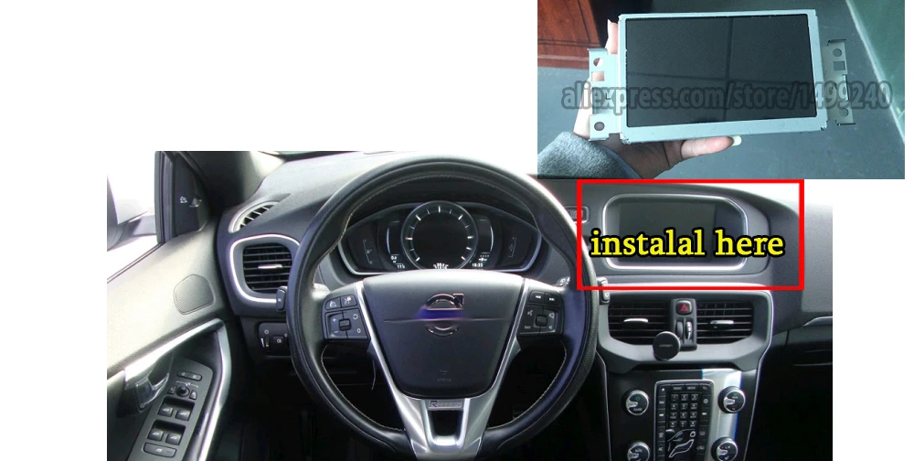 Sale Liislee Android For Volvo V40 Stereo Car Radio BT Wifi Camera Carplay GPS Navi Map Navigation System Multimedia 10