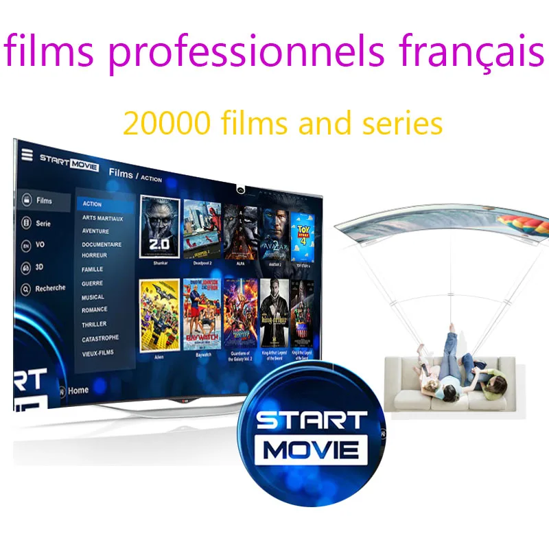 

Android tv box iptv abonnement subscription french 20000 films free test