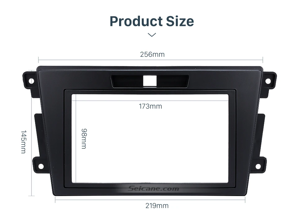Seicane 2 DIN автомобиля радио Панель отделка комплект для 2006- Mazda CX-7 Авто Стерео Установка отделка панель CD рамка автомобиля