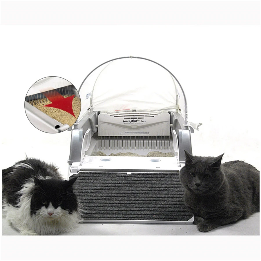 Enclosed Closed Large Cat Litter Box Toilet Trays Animal Good Dog Tray