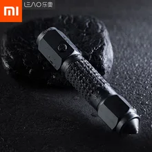 Xiaomi Mijia Leao многофункциональный автомобильный держатель защитный молоток фонарик вольфрамово-титановый молоток Жесткий острый Профессиональный безопасный