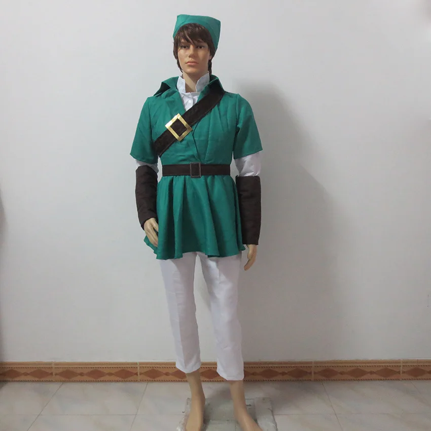 

Link Fighting Uniform Christmas Party Halloween Uniform Outfit Cosplay Costume Customize Any Size