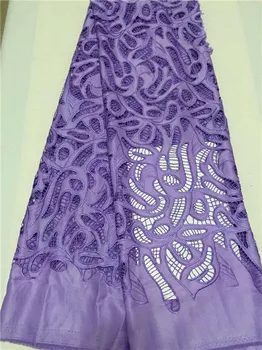 

High Quality 5yard/lot Net Lace French Voile Guipure tulle mesh Lace Fabric For dress Free Shipping black white pink yellow blue