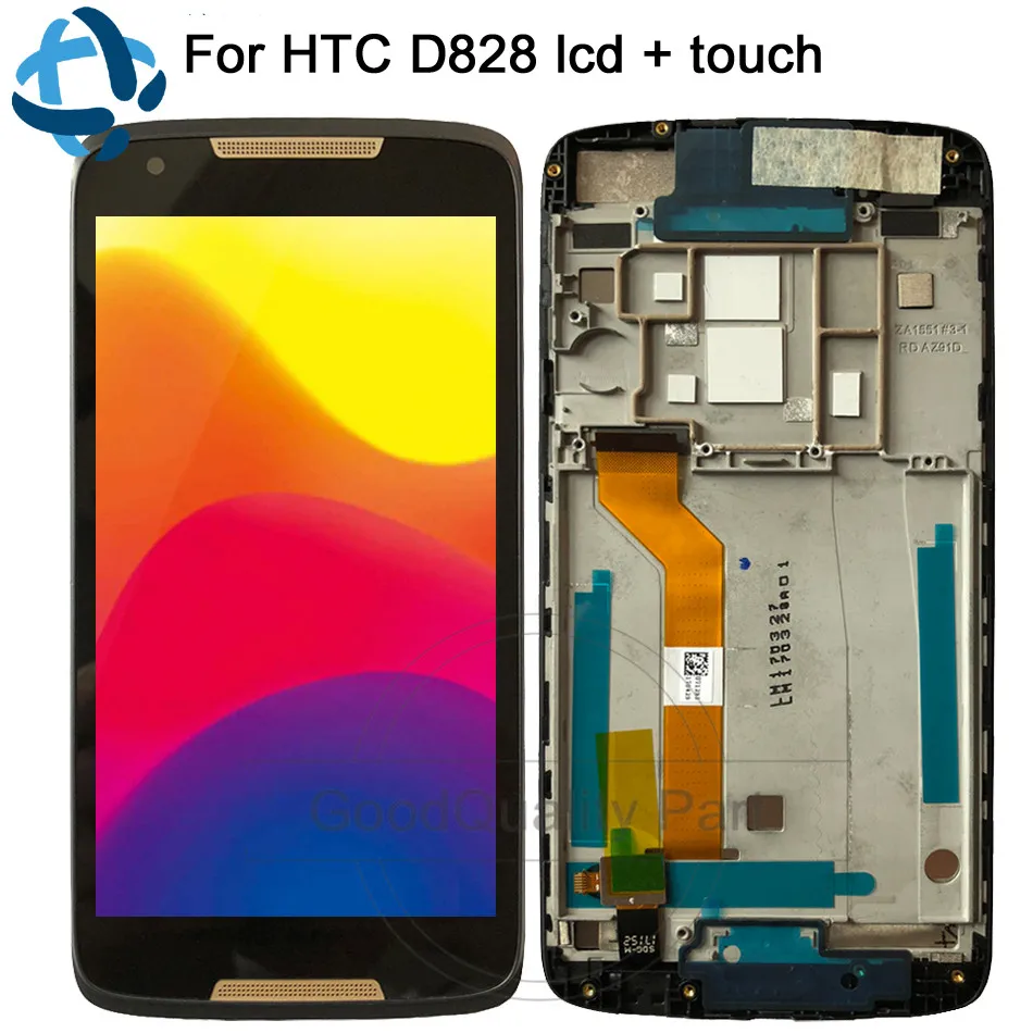 

New 5.5"For HTC Desire 828 LCD Display Touch Screen Digitizer Full Assembly Replacements for htc 828 D828w D828g lcd screen