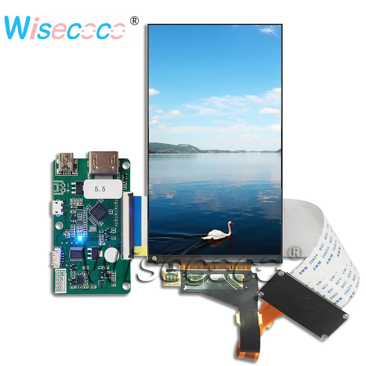 

5.5 inch 2K LCD monitor 50PIN IPS resolution 1440 * 2560 new version of the control driver board for DIY 3D printer