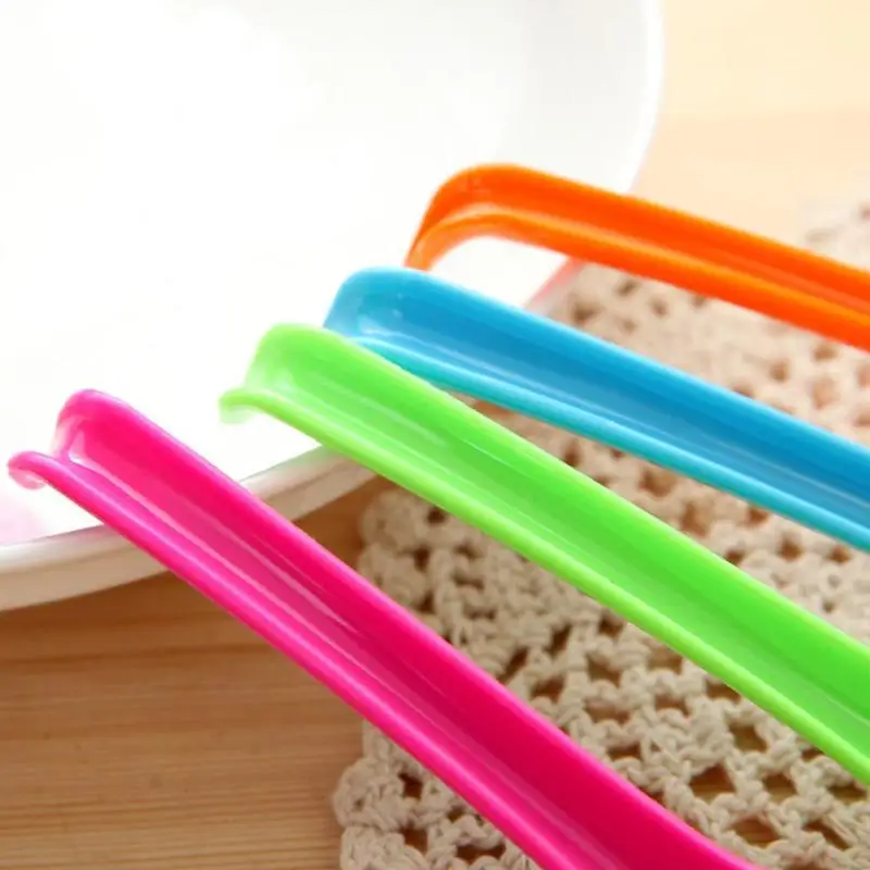 Candy Color Hook Spoon Melamine Soup Spoon Noodle Soup Food Spoons Adults Kids Tableware