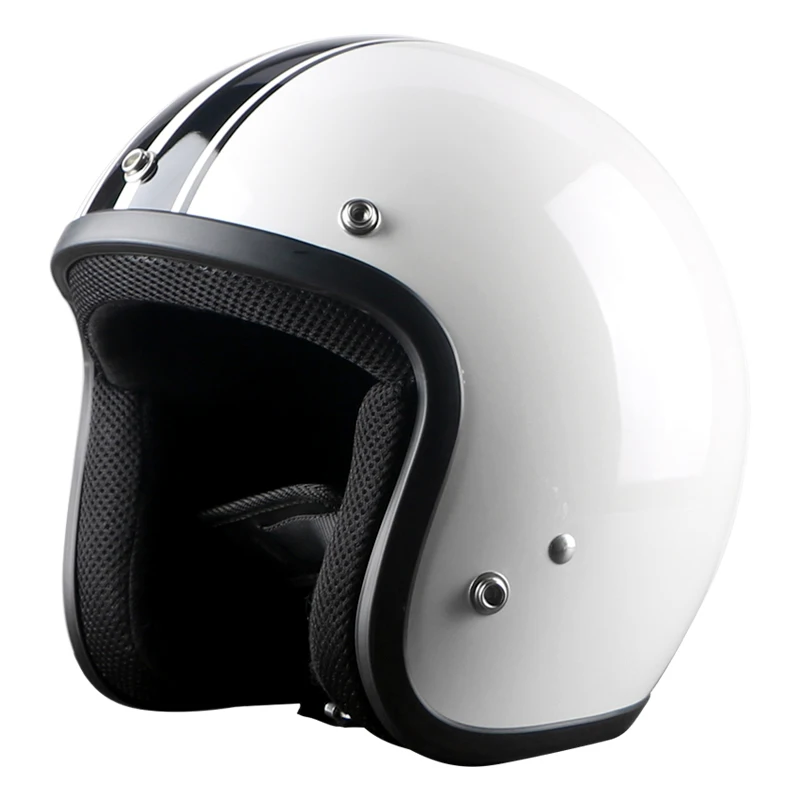 

NEW Casco Vintage Motorcycle Helmets cascos de motociclistas Open 3/4 Face Vespa Helmet Cascos para moto