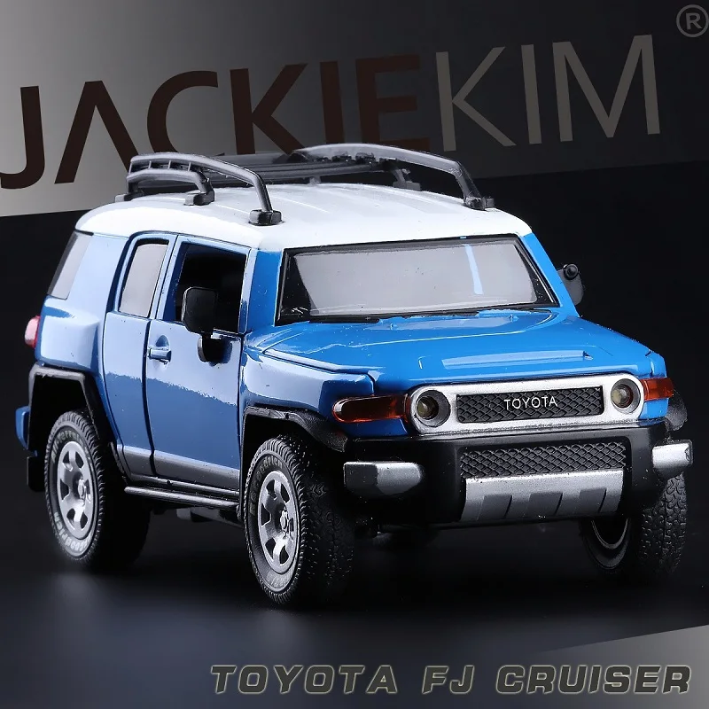 

High Simulation Exquisite Collection Toys: ShengHui Car Styling TOYOTA FJ Cruiser 1:32 Alloy SUV Car Model Sounds and Light