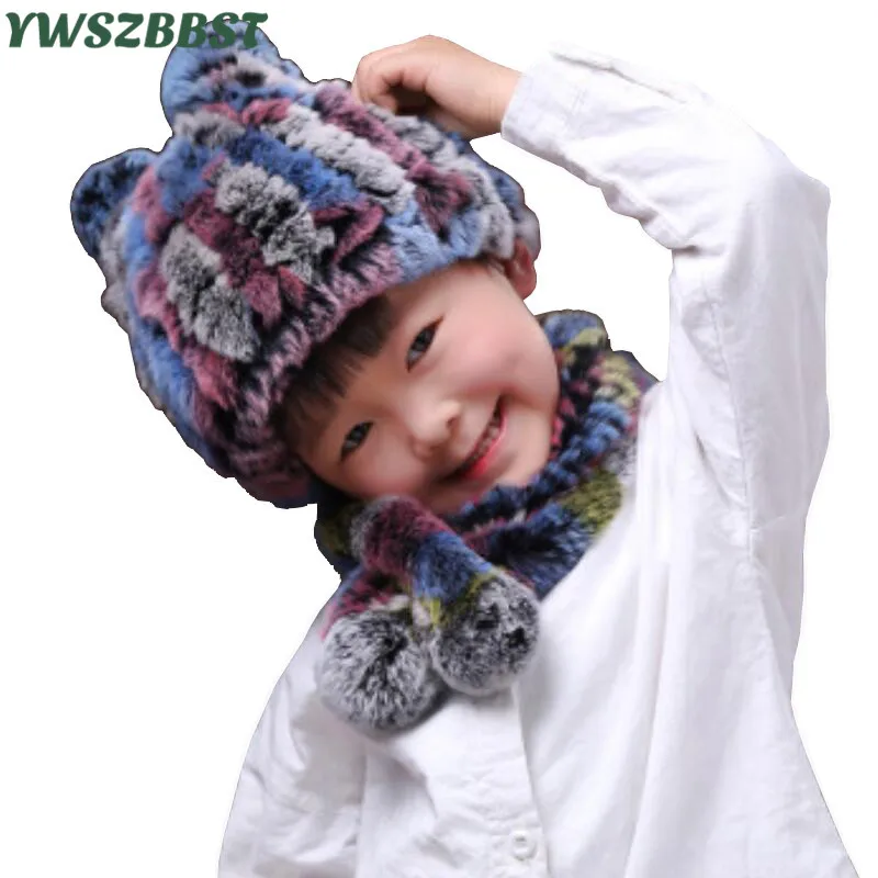 Fashion Rex Rabbit Fur Baby Hat set Baby Hats Girls Kids Hats Boys Winter Baby Cap Children Cap Scarf Collars fit 1 to 7 Age Fashion Rex Rabbit Fur Baby Hat set Baby Hats Girls Kids Hats Boys Winter Baby Cap Children Cap Scarf Collars fit 1 to 7 Age
