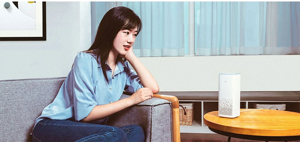 Original Xiaomi AI Smart Speaker Portable BluetoothVoice Remote Control Speaker 2.25 inches With WiFi A2DP music Player (2)