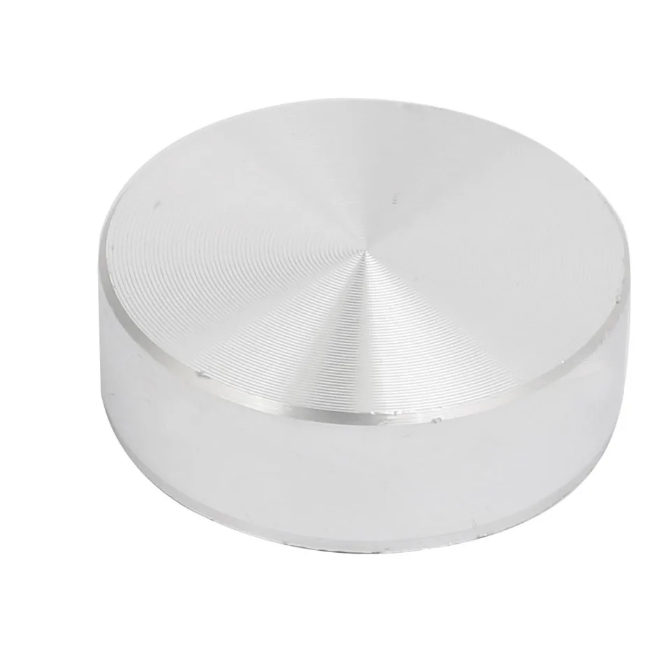 4 Disques Aluminium 20mm Diamètre, 10mm épaisseur, Filetage M6 - Pour Meubles