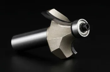 

Radius 3.17 mm 1 Pcs Proffesional Grade Woodworking CNC Engraving Router Bit Trimmer Chamfer Carving Tool Round Over Bit