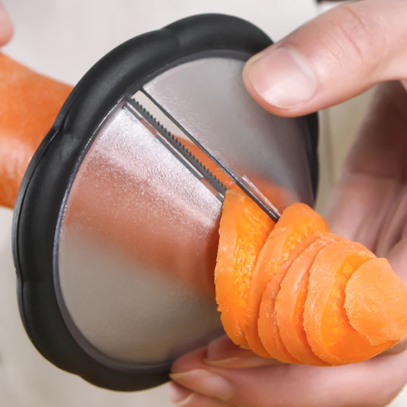 

Manual Vegetable Fruit Spiral Shred Process Device Cutter Shredder Slicer Peeler Kitchen Tool Slicer Spiralizer Julienne Cutter